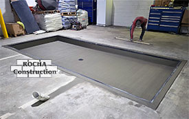 Concrete Pit for Automotive