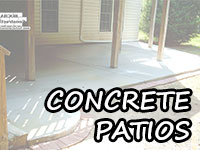 Concrete Patios in Potomac