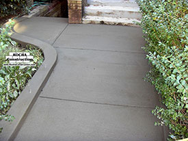 Concrete patio repair