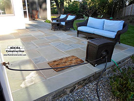 Thermal flagstone Installation