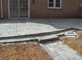 Paver patio in Bethesda