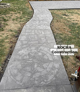 Stamped concrete in Bethesda