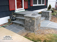 Stone Entrance Design