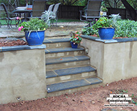 Stone and Cement Steps