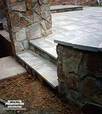 Stone Steps for Patios