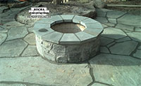 Patio Firepit Installation