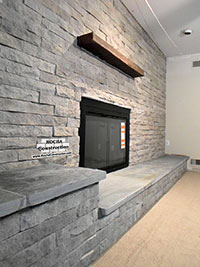 Artificial Stone Fireplace