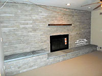Artificial Stone Fireplace Potomac