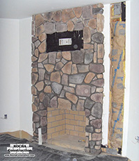 El Dorado Stone Fireplace