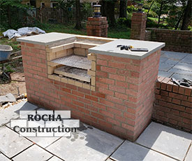 Brick Charcoal Grill