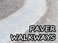 Paver Walkway Installation