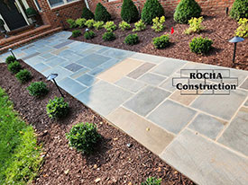 Flagstone Walkway Installation Potomac