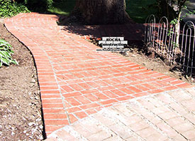 Brick Walkway repair in Kensington