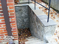 Stone Basement Wall Installation