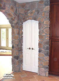 Manufactured Stone Installation